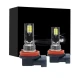 Set 2 Becuri auto LED H11/H8 12LED putere 60W temperatura 6000K