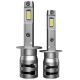 Set 2 becuri auto LED H1 K7 model 3570 de 100W 10000 lumeni 6000k