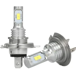 Set 2 becuri auto LED H7 3570 7000LM 2SMD temperatura culoare 6000K putere 80W