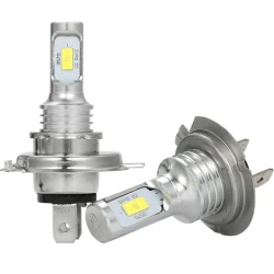 Set 2 becuri auto LED H7 3570 7000LM 2SMD temperatura culoare 6000K putere 80W ZD