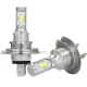 Set 2 becuri auto LED H7 3570 7000LM 2SMD temperatura culoare 6000K putere 80W ZD