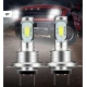 Set 2 becuri auto LED H7 3570 7000LM 2SMD temperatura culoare 6000K putere 80W ZD