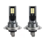 Set 2 Becuri auto LED H7 cu 12 LED SMD 12/24V putere 120W/set 6600lm