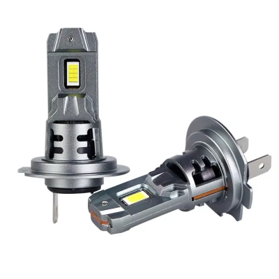 Set 2 becuri auto LED H7 K7 model 3570 de 100W 10000 lumeni 6000k