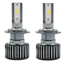Set 2 Becuri Auto Led H7 R9 putere 80W 6000 lumeni temperatura 6000K