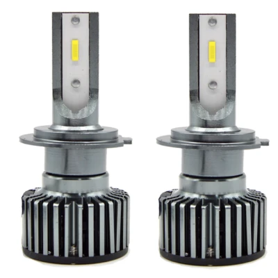 Set 2 Becuri Auto Led H7 R9 putere 80W 6000 lumeni temperatura 6000K