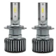 Set 2 Becuri Auto Led H7 R9 putere 80W 6000 lumeni temperatura 6000K