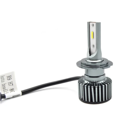 Set 2 Becuri Auto Led H7 R9 putere 80W 6000 lumeni temperatura 6000K