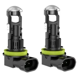 Set 2 becuri auto LED H8/H9 /H11 K88 lupa 280W/set 12V 28000lm