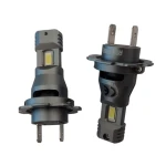 Set 2 becuri auto LED K7 H7 putere 100w/set 16000LM cu ventilator si canbus