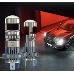 Set 2 Becuri auto LED K88 H7 280W/set cu lupa 28000lm