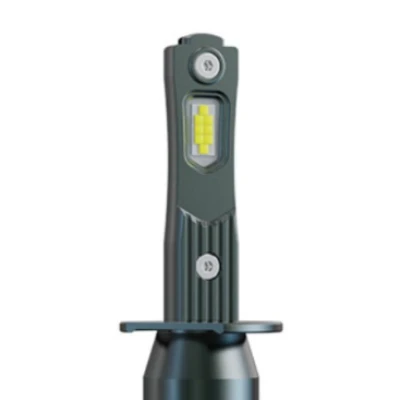 Set 2 becuri auto LED mini H1 K13 model 3570 de 150W 19000 lumeni 6000k