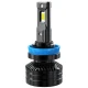 Set 2 becuri auto led N60 H11 lumina alb 6000K canbus 26000 LM 250W