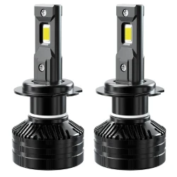 Set 2 becuri auto led N60 H7 lumina alb 6000K canbus 26000 LM 250W