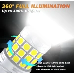 Set 2 becuri auto LED T20 42 SMD 120W 6000K 10000LM