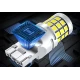 Set 2 becuri auto LED T20 42 SMD 120W 6000K 10000LM