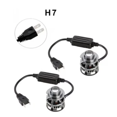 Set 2 becuri auto V6 H7 putere 96W per set 10400 lumeni