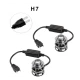Set 2 becuri auto V6 H7 putere 96W per set 10400 lumeni