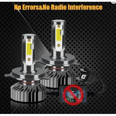 Set 2 Becuri cu Led H7 Auto F2 putere 100W temperatura 6000K 10000 Lumeni