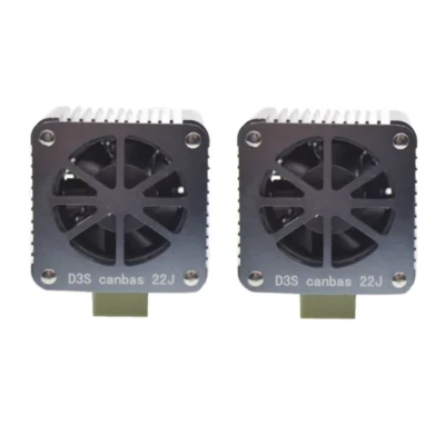 Set 2 Becuri D3s Auto LED 6500k 110W/Set Canbus Carcasa Neagra