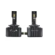 Set 2 Becuri D3s Auto LED 6500k 110W/Set Canbus Carcasa Neagra