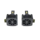 Set 2 Becuri D3s Auto LED 6500k 110W/Set Canbus Carcasa Neagra