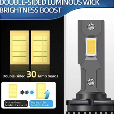 Set 2 Becuri D Series D2S LED 35W 10000 Lm 6500K