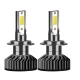 Set 2 Becuri F2 H11/H8 Auto cu Led Mini putere 50W temperatura 6000K