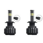 Set 2 Becuri H7 Led Auto X9 putere 60W temperatura 5500K 8000 lumeni/set