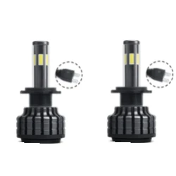 Set 2 Becuri H7 Led Auto X9 putere 60W temperatura 5500K 8000 lumeni/set