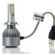 Set 2 becuri Led auto C6 H7 putere 36W 3800LM temperatura 6500K hassa