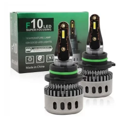Set 2 becuri LED auto H11 F10 SuperLED 120W 9000Lm