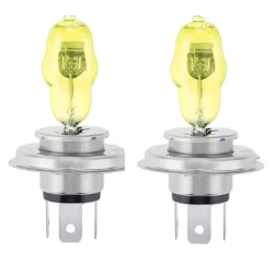 Set 2 becuri LED auto H3 de 12V 100W 6000K HOD galbene XENON