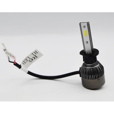 Set 2 becuri LED auto R6 H1 50W 6000k