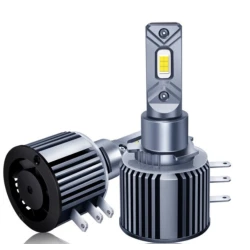 Set 2 becuri LED auto V68 H15 putere 120W 12000LM 6000K