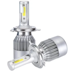 Set 2 becuri Led C6 H11/H8 putere 48W temperatura 6500K