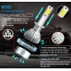 Set 2 becuri Led C6 H1 putere 36W temperatura 6500K 3800 LM