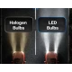 Set 2 Becuri Led H1 F2 COB Canbus 100W Lumina Alb-Rece 12.000 Lumeni