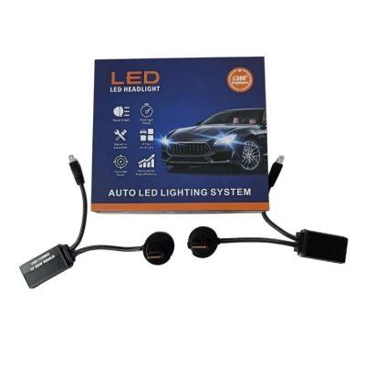 UB Set 2 becuri LED H1 V88S Canbus 380W 6000K 18000 lm
