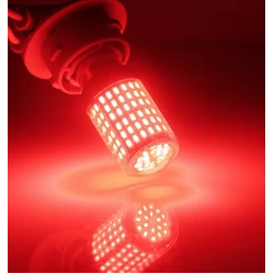 Set 2 Becuri LED ROSU cu anulator 