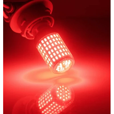 Set 2 Becuri LED ROSU cu anulator
