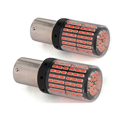 Set 2 Becuri LED ROSU cu anulator 