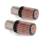 Set 2 Becuri LED ROSU cu anulator
