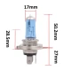 Set 2 becuri Pegasus H4 cu doua faze Xenon EFFECT halogen putere 100W temperatura 5000K
