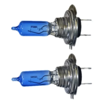 Set 2 becuri Pegasus H7 Xenon EFFECT halogen putere 100W 1500 lumeni temperatura 6000K 