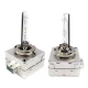 Set 2 becuri Xenon METAL D3S White auto pentru far