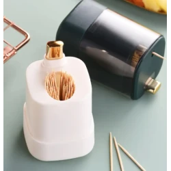 Set 2 Dispensere pentru scobitori cu buton