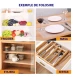 Set 2 Folii antialunecare si protectie sertare etajere rafturi transparenta 45x150 cm