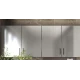 Set 2 Folii ARGINTII autocolante imitatie INOX 60 x 300 cm
