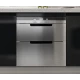 Set 2 Folii ARGINTII autocolante imitatie INOX 60 x 300 cm